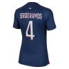 Paris Saint-Germain 2023-24 Sergio Ramos 4 Hjemme - Dame Fotballdrakt